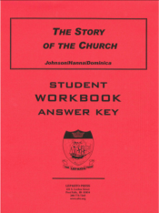 Story of the Church Workbook Answer Key